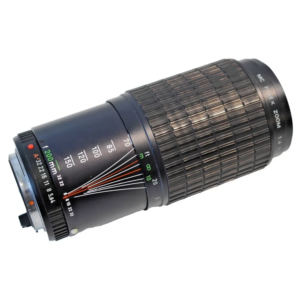 Pentax MC Finex Zoom 70-200mm f/4 Camera Lens K Mount Japan 596305